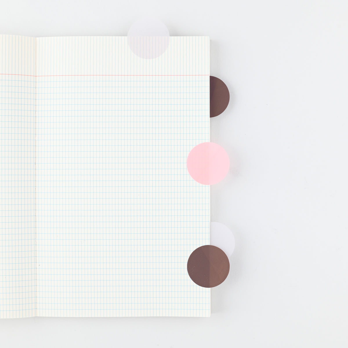 Cloth & Paper Circle Page Flag Trio Palette Vol. 08 Bordeaux Peony Champagne 