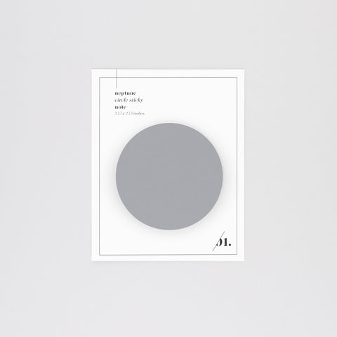 Cloth & Paper Circle Sticky Notes | Bubble Bath, Dirty Chai Or Neptune Neptune