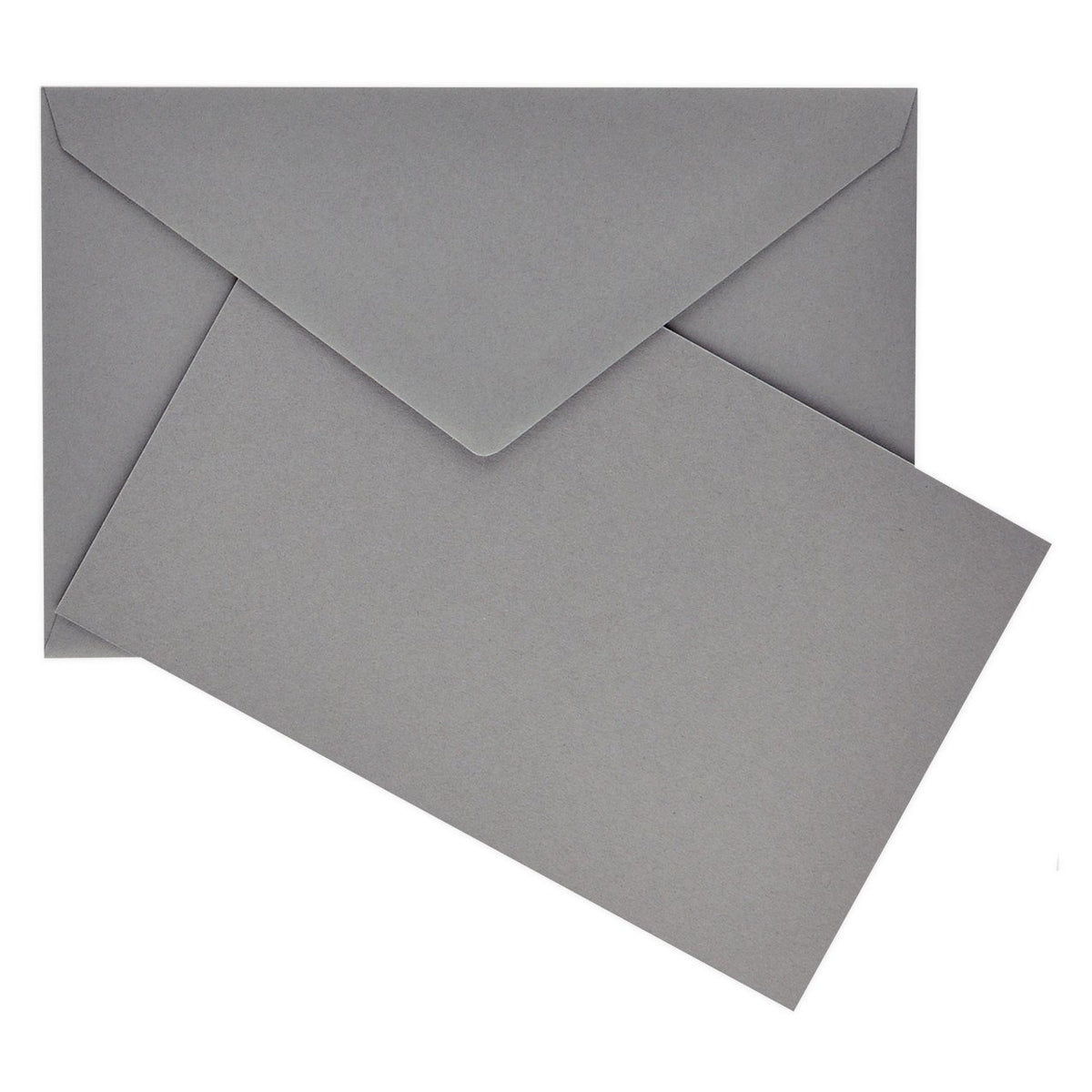 Original Crown Mill Color Vellum Finish Flat Note Cards Boxed Grey