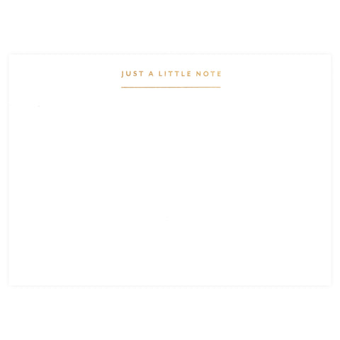 Dahlia Press Just A Little Note Boxed Flat Cards 