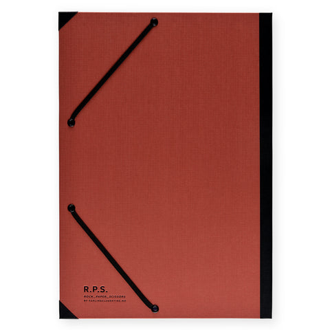 Darling Clementine Darling Clementine Hardcover Folder Rust Linen 