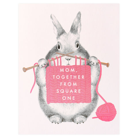 Dear Hancock Mom, Together from Square One Card 