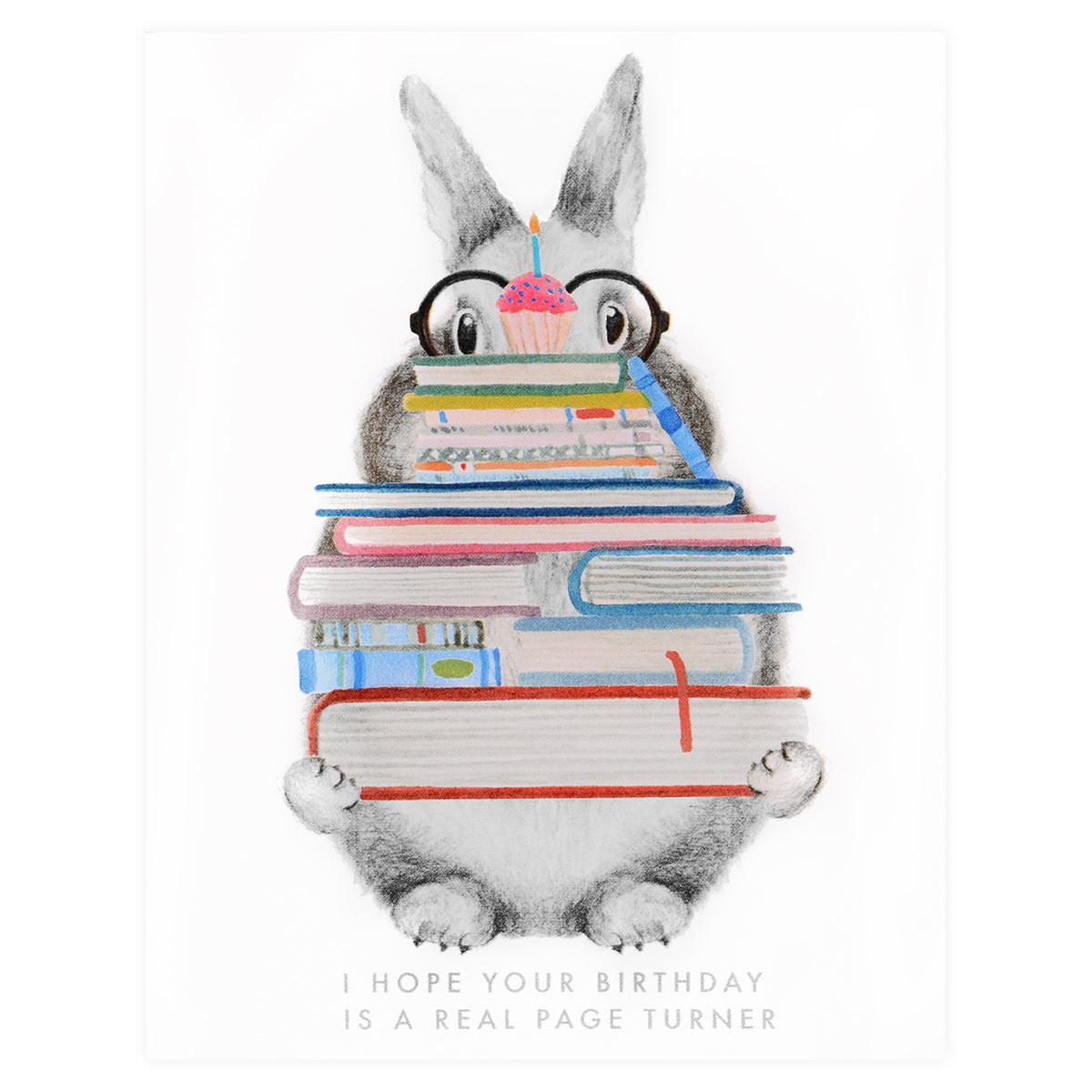 Dear Hancock Page Turner Birthday Bunny Greeting Card 