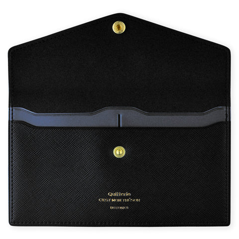 Null Quitterie Multi-Card Case Pouch Black 