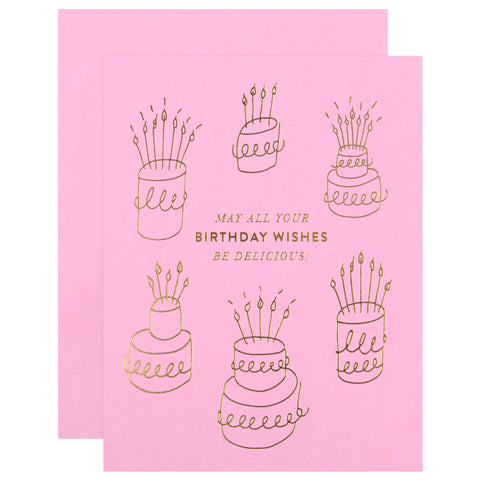 The Social Type Delicious Birthday Card 