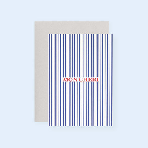 The Design Palette Mon Cheri Greeting Card 