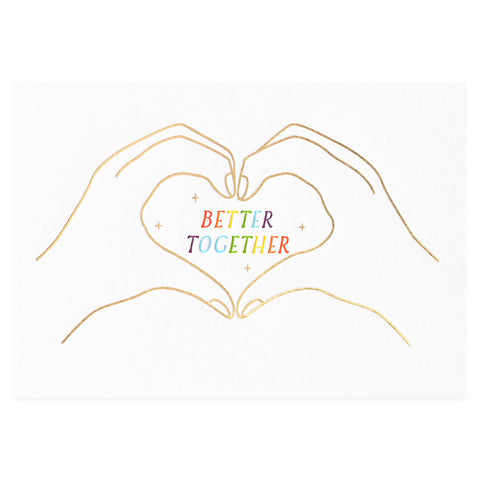 Elum Better Together Heart Greeting Card 
