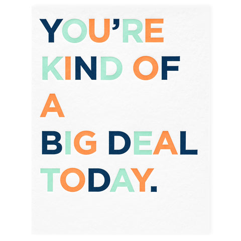 Elum Big Deal Birthday Card 
