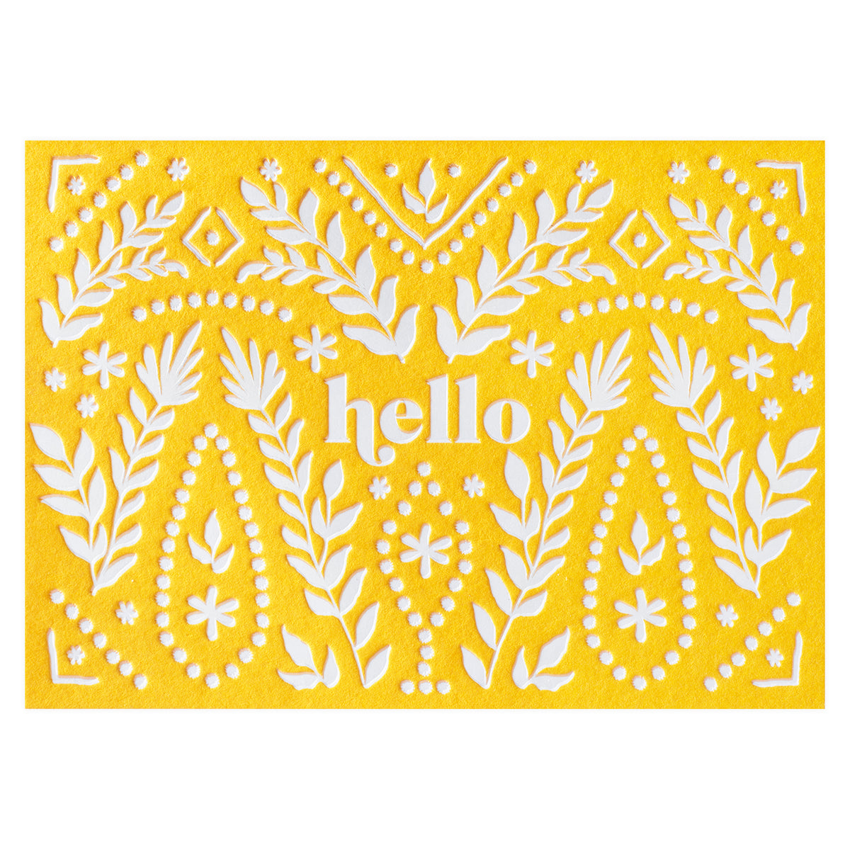 Elum Prairie Hello Folded Note Cards Boxed 