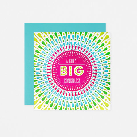 Elum Marquee Congrats Greeting Card 