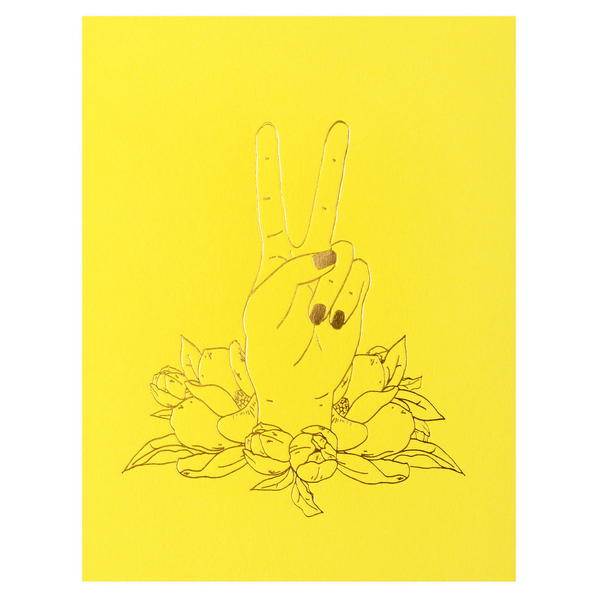 Elum Peace Magnolia Greeting Card 