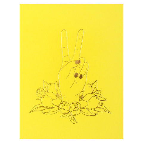 Elum Peace Magnolia Greeting Card 