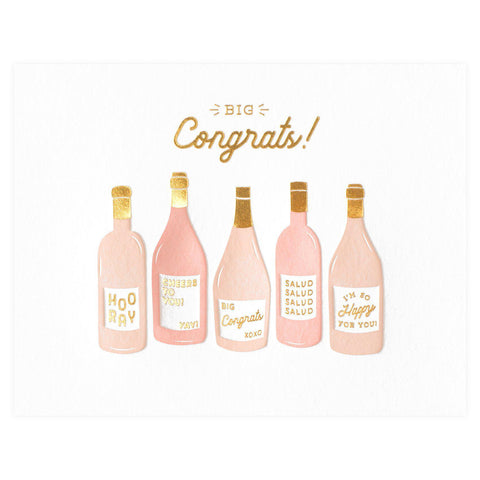 Elum Rosé Congrats Greeting Card 