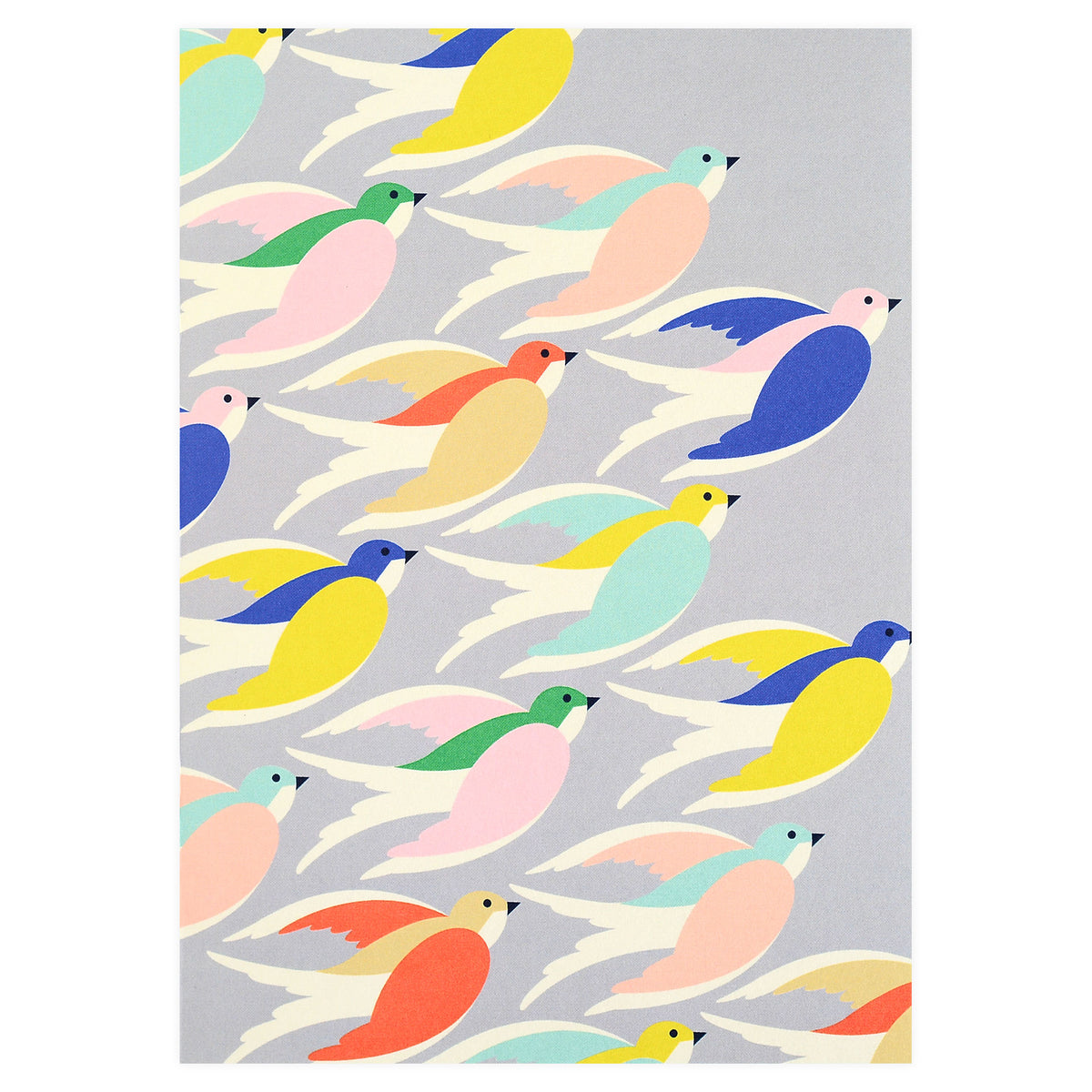 Elvira van Vredenburgh Inflight Greeting Card 