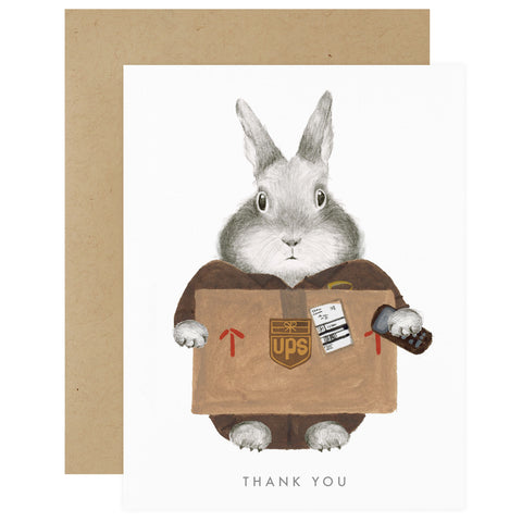 Dear Hancock Essential Worker UPS Thank You Card 