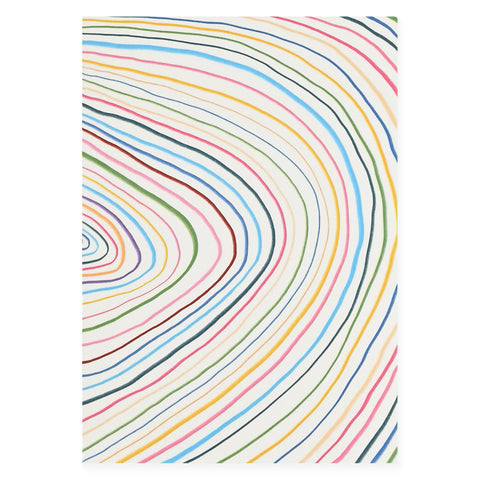 Evermade Sideways Rainbow No. 5 Greeting Card 