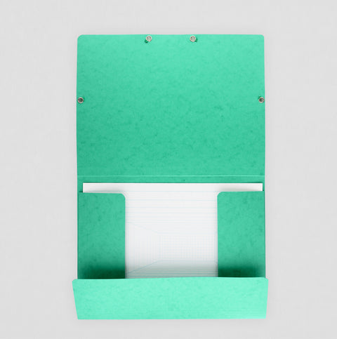 Exacompta Exacompta 3-Flap File Folder Elastic Closure 