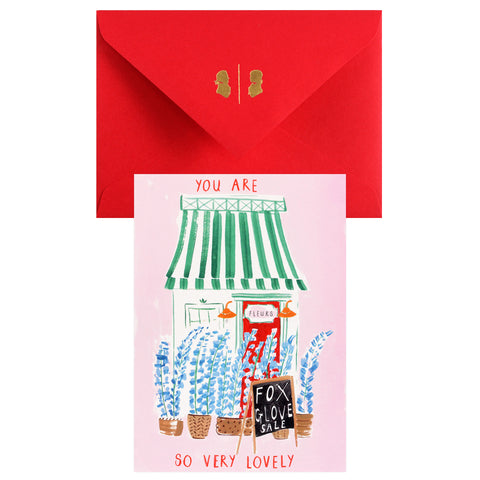 Mr. Boddington's Studio Fleur Shop Greeting Card 