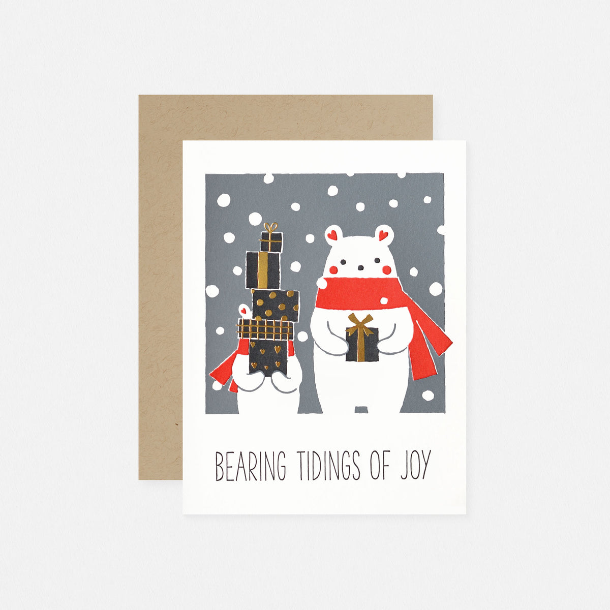 Fugu Fugu Bearing Tidings of Joy Holiday Cards Boxed 