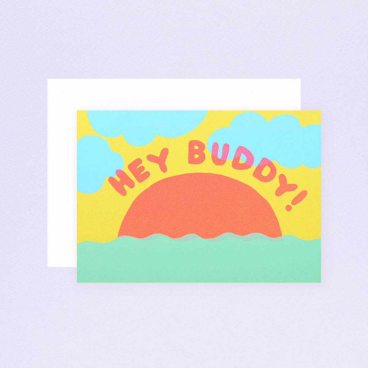 Alphabet Studios Hey Buddy Sunset Greeting Card 