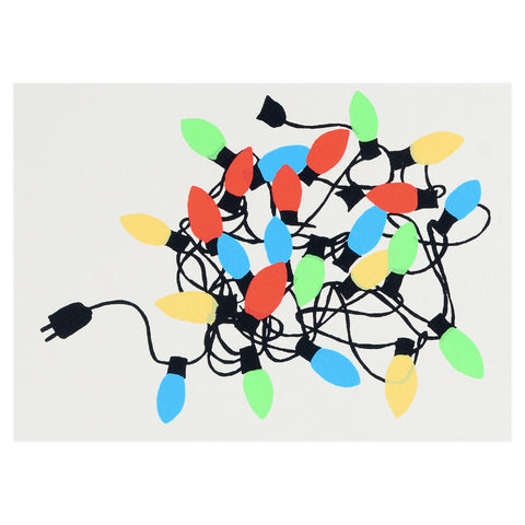 Alphabet Studios Tangled Lights Christmas Card 