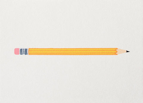 Gold Teeth Brooklyn Pencil Greeting Card 