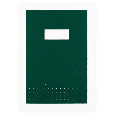 Hanaduri Hanaduri Hanji Dot Grid Notebook Cabinet A5 | 8 Colors Green