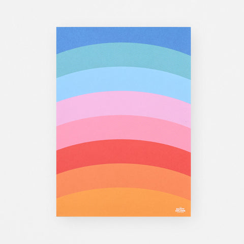 The Happy Colour Shop Rainbow Notepad 