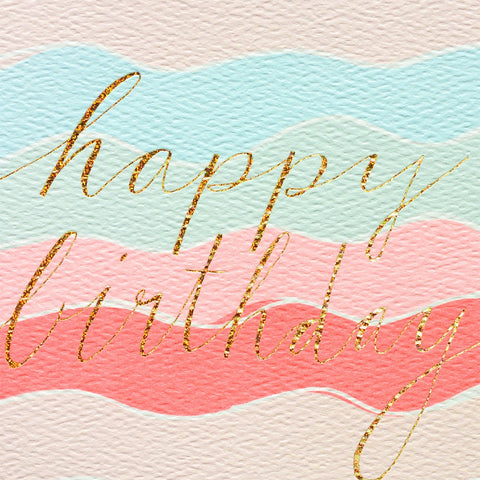 Hartland Cards Happy Birthday Squiggles Birthday Card