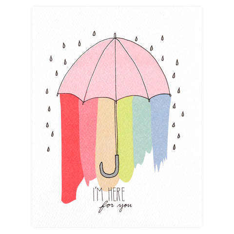 Hartland Cards I'm Here For You Greeting Card