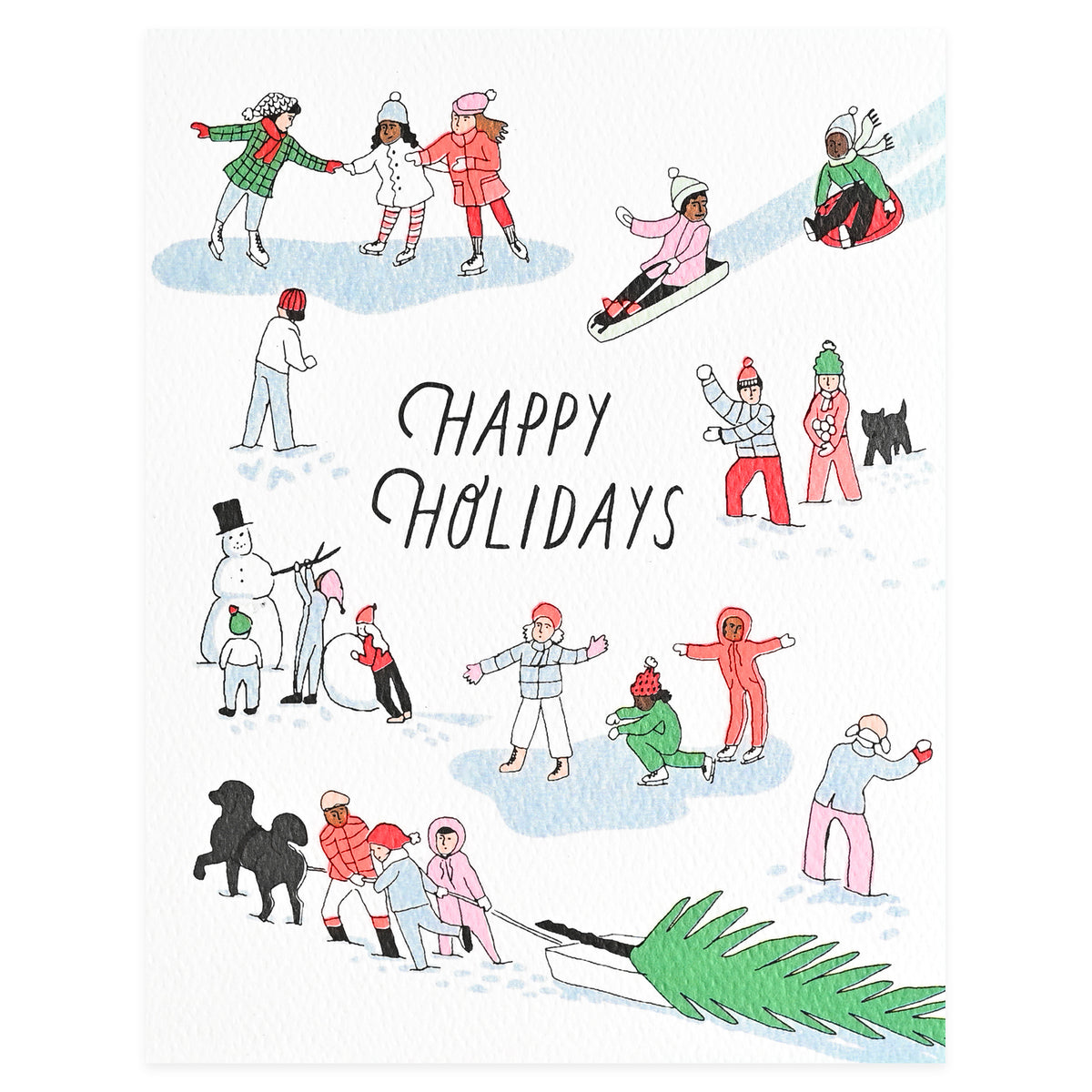 Hartland Cards Snowy Holiday Cards Boxed