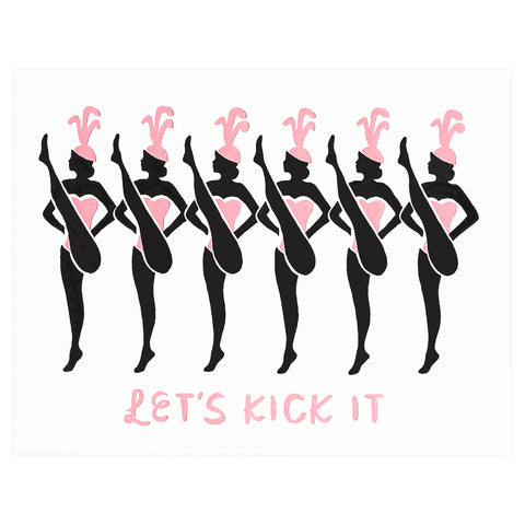 Hello Paper Co. Let's Kick It Greeting Card 