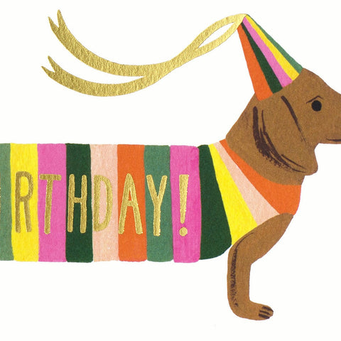Rifle Paper Co. Hot Dog Birthday Card 