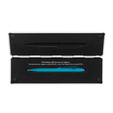 Caran d'Ache Caran d'Ache Ice Blue Claim Your Style Monochromatic Ballpoint Pen Limited Edition 