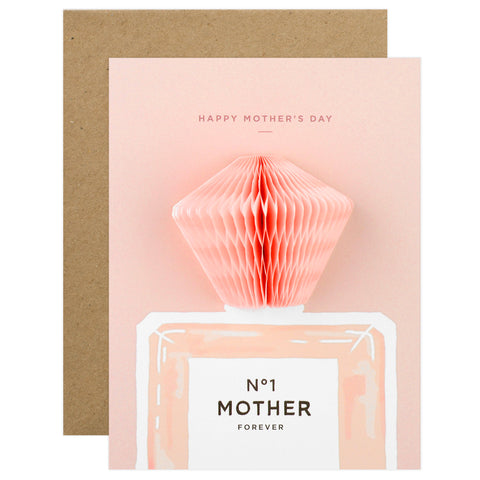 Inklings Paperie No. 1 Mother Pop-Up Perfume Mother's Day Card 