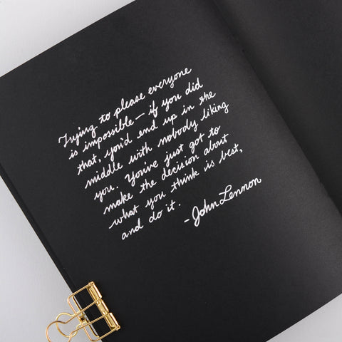 Clairefontaine Crok Sketch Notebook Black Pages 