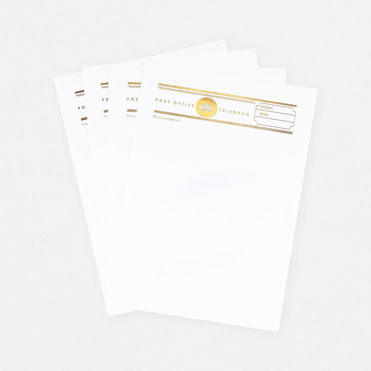 LA Paper Lover Telegram Letter Set Turquoise Envelope 