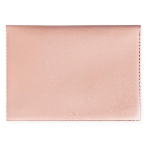 Poketo Poketo Large 13" Minimalist Folio Blush 
