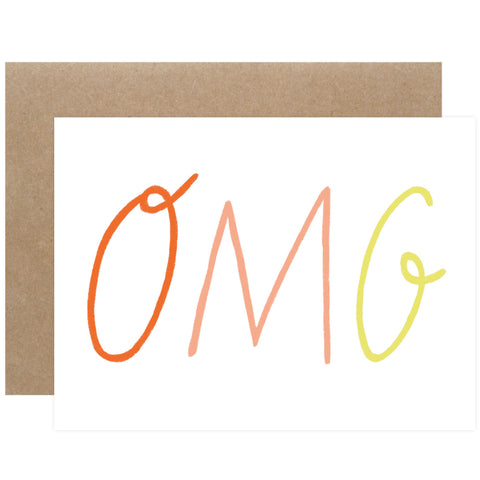 Laura Supnik OMG Greeting Card 