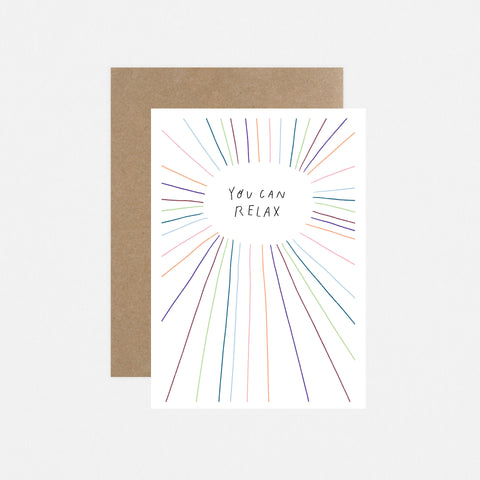 Laura Supnik You Can Relax Greeting Card 
