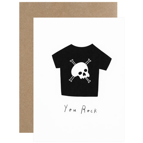 Laura Supnik You Rock Greeting Card 