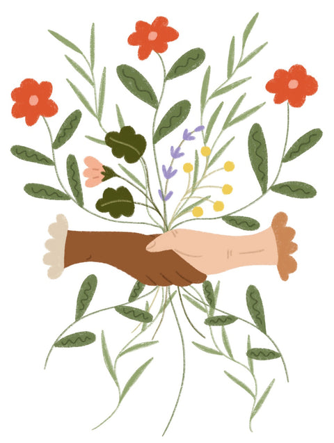 Laura Supnik Together Greeting Card 