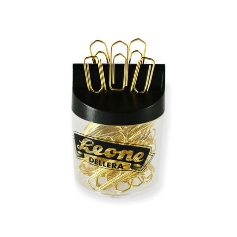 Leone Dellera Gold-Plated Paper Clips 