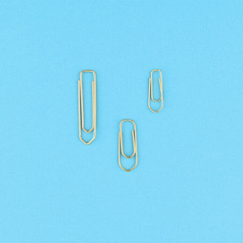 Dell'Era Giuseppe Leone Dell'Era Gran Mix 125 grams Assorted Brass Plated Paper Clips