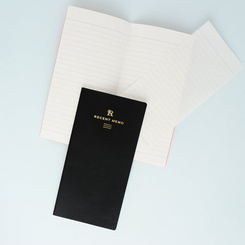 LIFE LIFE Recent Memo Notebook Ruled | Black or Red 