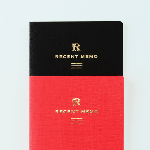 LIFE LIFE Recent Memo Notebook Ruled | Black or Red 