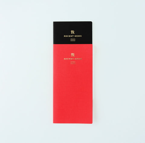 LIFE LIFE Recent Memo Notebook Ruled | Black or Red 