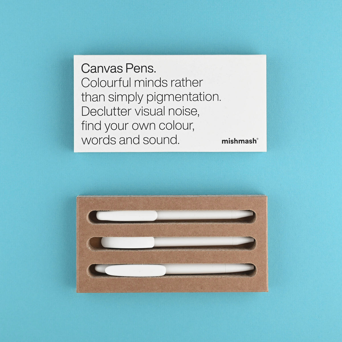mishmash Canvas Gel Pens Box Of 3 