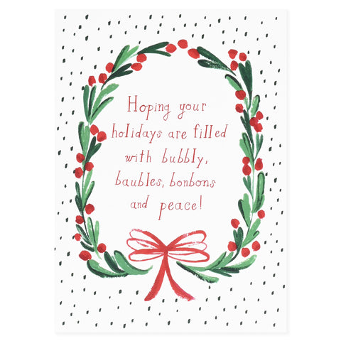 Mr. Boddington's Studio Bubbly and Bonbons Holiday Cards Boxed 