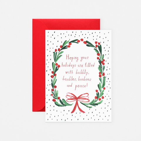 Mr. Boddington's Studio Bubbly and Bonbons Holiday Cards Boxed 